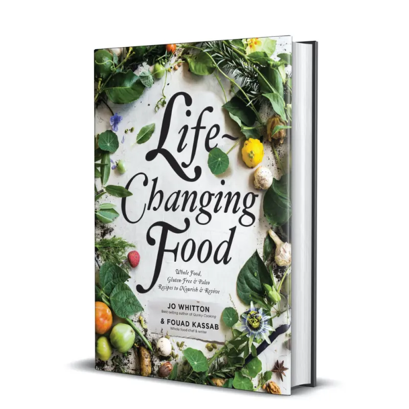 Cover of the bestselling cookbook Life-Changing Food